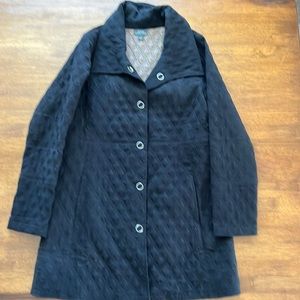NTCO nomadic traders size medium black quilted coat
